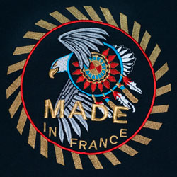 Effet matière broderie